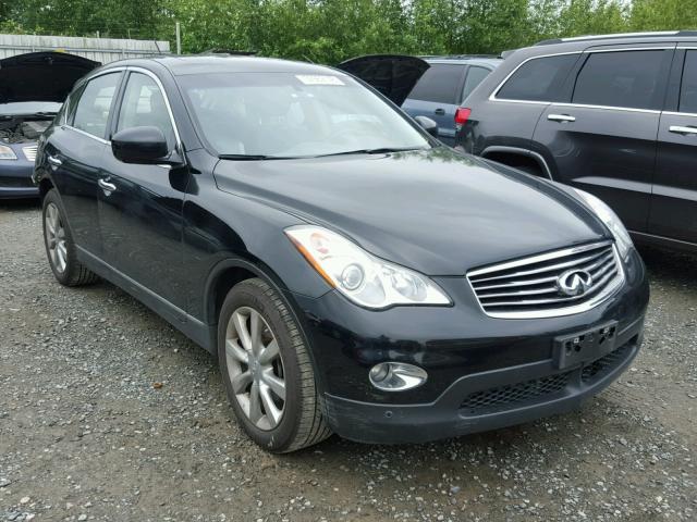 JN1AJ0HR2BM853096 - 2011 INFINITI EX35 BASE BLACK photo 1