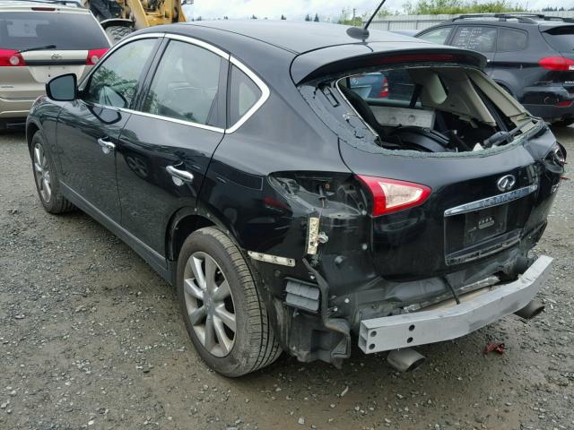 JN1AJ0HR2BM853096 - 2011 INFINITI EX35 BASE BLACK photo 3