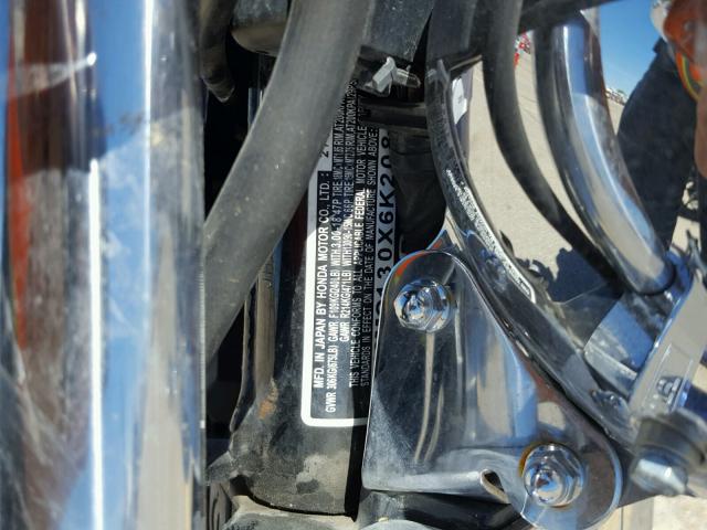 JH2MC130X6K208238 - 2006 HONDA CMX250 C BLUE photo 10