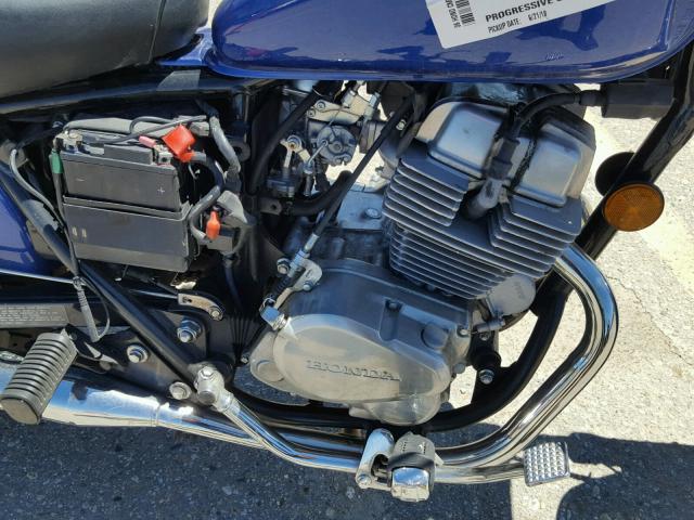 JH2MC130X6K208238 - 2006 HONDA CMX250 C BLUE photo 7