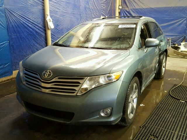 4T3BK11A39U017853 - 2009 TOYOTA VENZA BASE GREEN photo 2