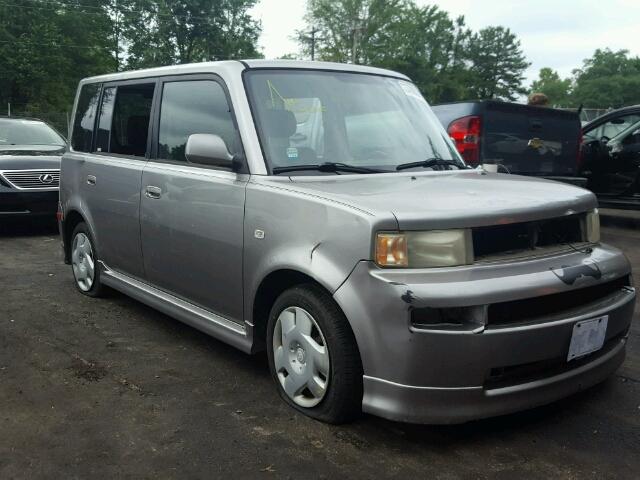 JTLKT324454000878 - 2005 TOYOTA SCION XB Plata foto 1