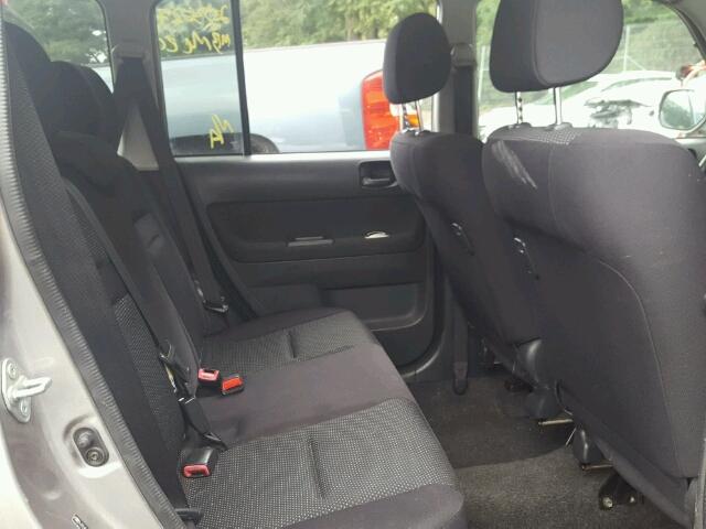 JTLKT324454000878 - 2005 TOYOTA SCION XB Plata foto 6