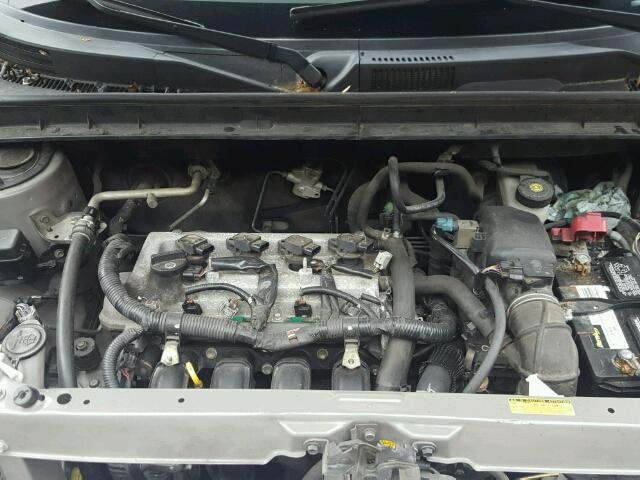 JTLKT324454000878 - 2005 TOYOTA SCION XB Plata foto 7