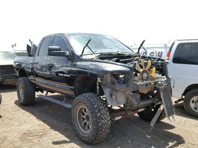 3D3KU28C14G229724 - 2004 DODGE RAM 2500 S BLACK photo 1