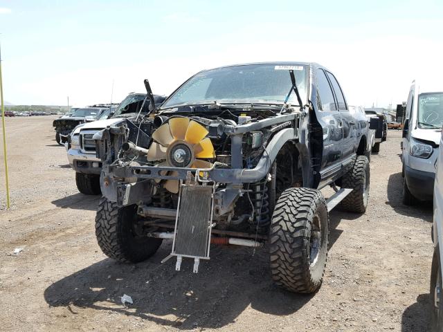 3D3KU28C14G229724 - 2004 DODGE RAM 2500 S BLACK photo 2