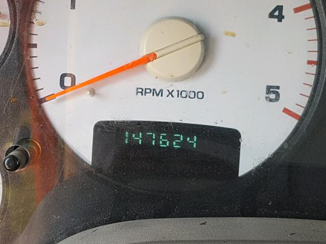 3D3KU28C14G229724 - 2004 DODGE RAM 2500 S BLACK photo 8