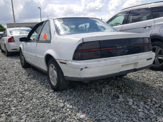 1G1LV1549TY242476 - 1996 CHEVROLET BERETTA WHITE photo 3