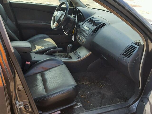 1N4BL11EX5C266847 - 2005 NISSAN ALTIMA SE SILVER photo 5