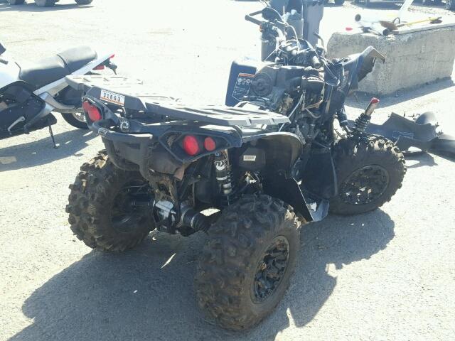 3JBMXAX29HJ000117 - 2017 CAN-AM RENEGADE X BLACK photo 4