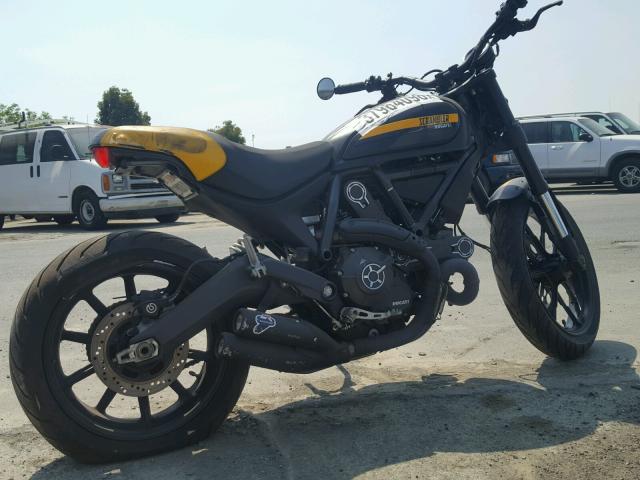 ML015ANM9GT005777 - 2016 DUCATI SCRAMBLER BLACK photo 4