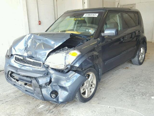 KNDJT2A20B7331243 - 2011 KIA SOUL +/!/S BLUE photo 2