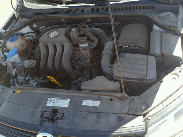 3VW2K7AJ3EM407525 - 2014 VOLKSWAGEN JETTA BASE 白色 照片 7