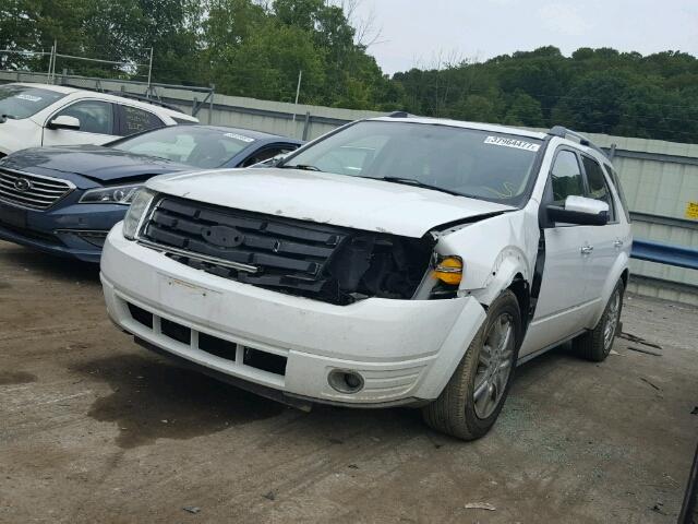 1FMDK06W98GA12380 - 2008 FORD TAURUS X L WHITE photo 2