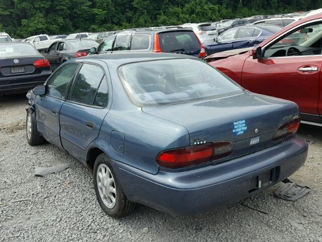 1Y1SK5360PZ021660 - 1993 GEO PRIZM BASE GREEN photo 3