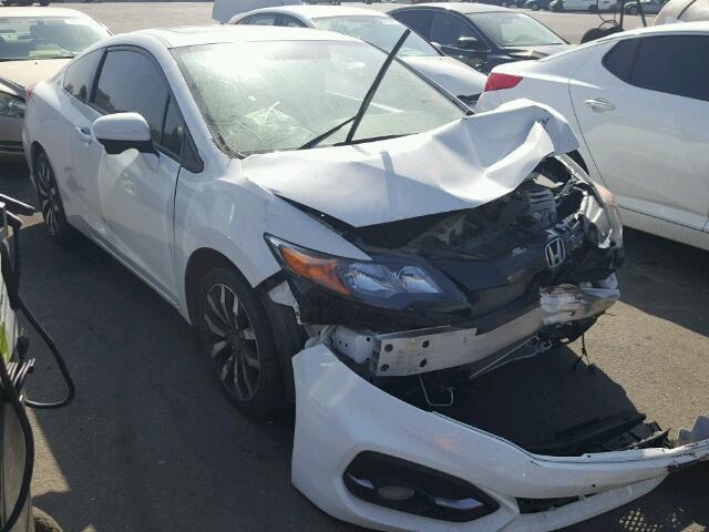2HGFG3B03FH508201 - 2015 HONDA CIVIC EXL თეთრი ფოტო 1