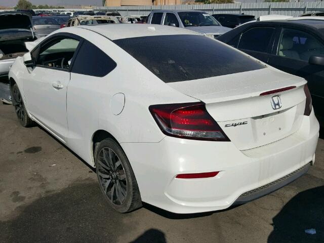 2HGFG3B03FH508201 - 2015 HONDA CIVIC EXL თეთრი ფოტო 3