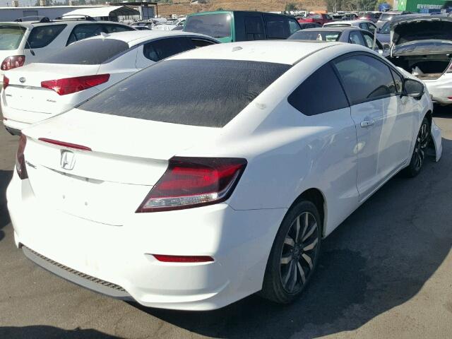 2HGFG3B03FH508201 - 2015 HONDA CIVIC EXL თეთრი ფოტო 4