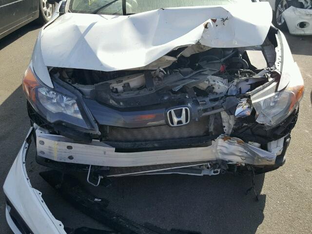2HGFG3B03FH508201 - 2015 HONDA CIVIC EXL თეთრი ფოტო 7