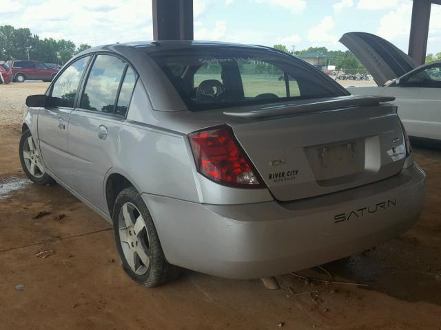 1G8AL58B37Z101015 - 2007 SATURN ION LEVEL SILVER photo 3