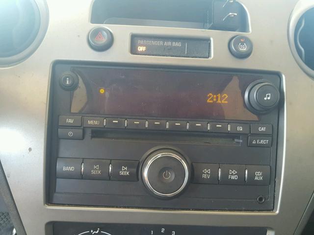 1G8AL58B37Z101015 - 2007 SATURN ION LEVEL SILVER photo 9