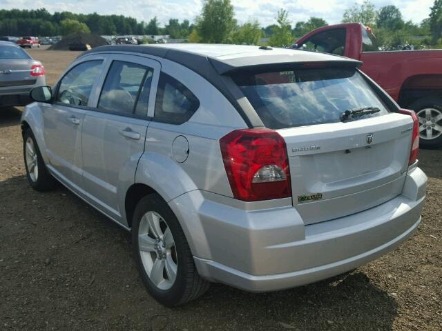 1B3CB4HA5AD552679 - 2010 DODGE CALIBER SX SILVER photo 3