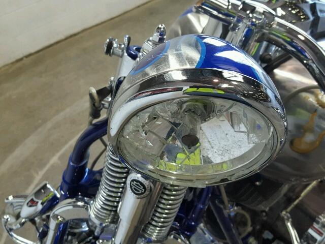 1HD1PT9119Y954458 - 2009 HARLEY-DAVIDSON FXSTSSE3 BLUE photo 11