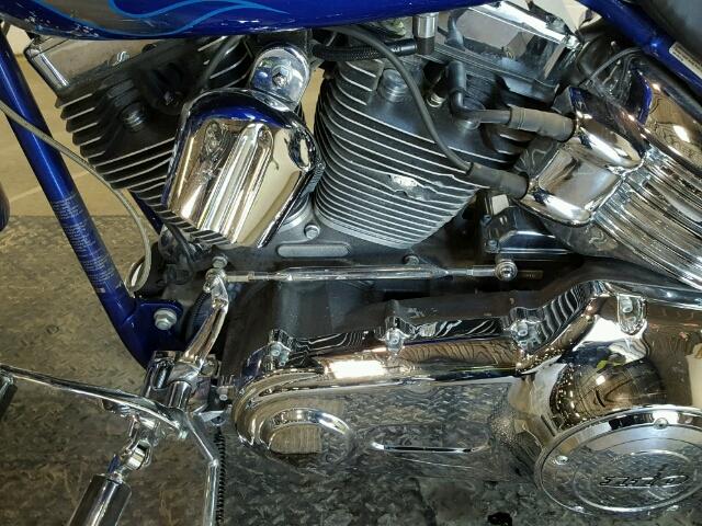 1HD1PT9119Y954458 - 2009 HARLEY-DAVIDSON FXSTSSE3 BLUE photo 6