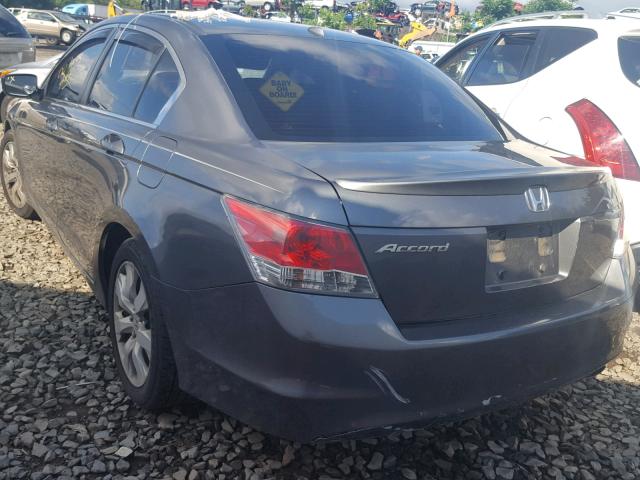 1HGCP2F89AA120023 - 2010 HONDA ACCORD EXL GRAY photo 3