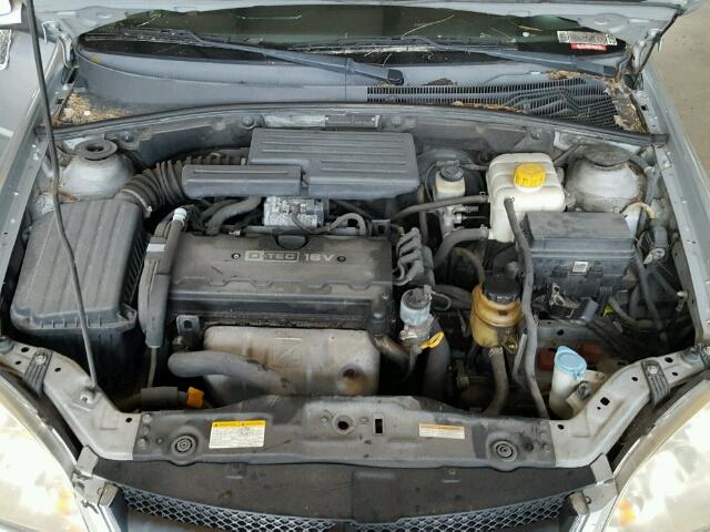 KL5JD56Z56K253944 - 2006 SUZUKI FORENZA SILVER photo 7