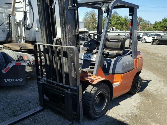 84386 - 2007 TOYOTA FORKLIFT ORANGE photo 2