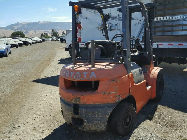 84386 - 2007 TOYOTA FORKLIFT ORANGE photo 4