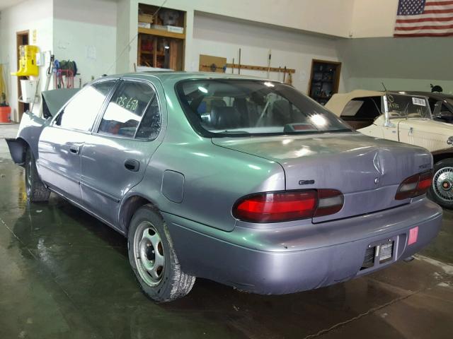 1Y1SK526XVZ433308 - 1997 GEO PRIZM BASE ნაცრისფერი ფოტო 3