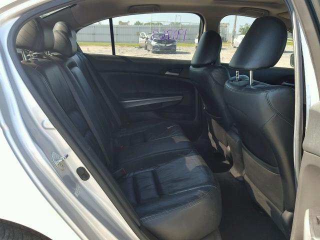 1HGCP36878A033866 - 2008 HONDA ACCORD EX- SILVER photo 6