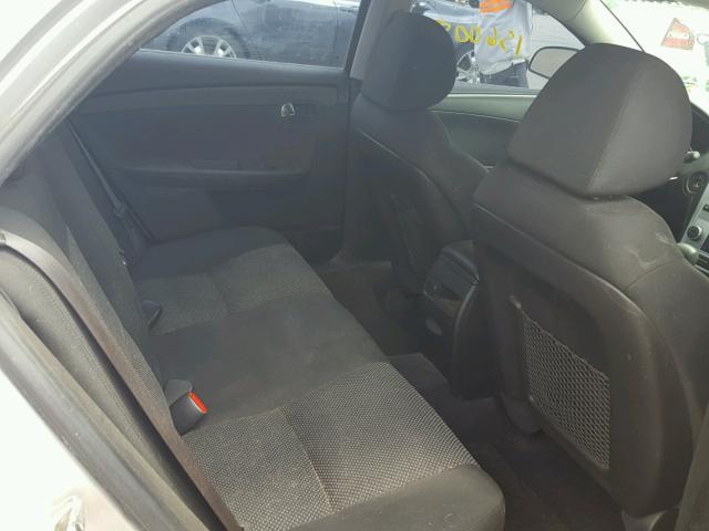 1G1ZC5EB7AF305380 - 2010 CHEVROLET MALIBU 1LT 银色 照片 6