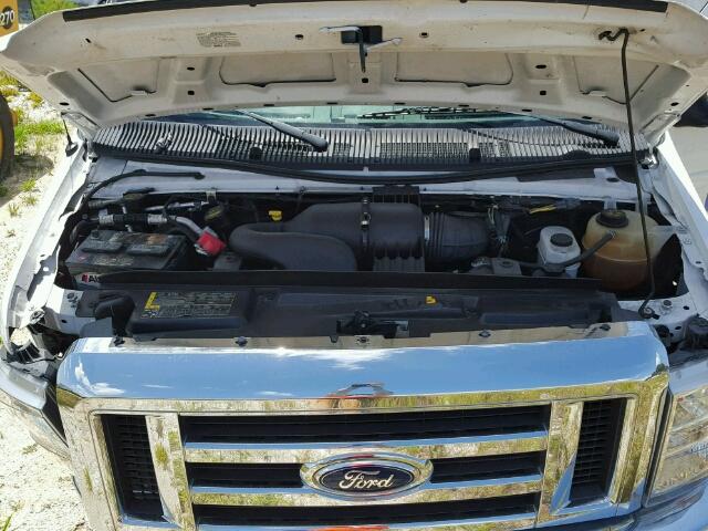 1FDWE3FL0FDA05114 - 2015 FORD E350 SUPER WHITE photo 7