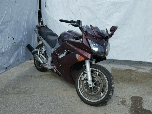 JYARP15EX7A001878 - 2007 YAMAHA FJR1300 MAROON photo 1