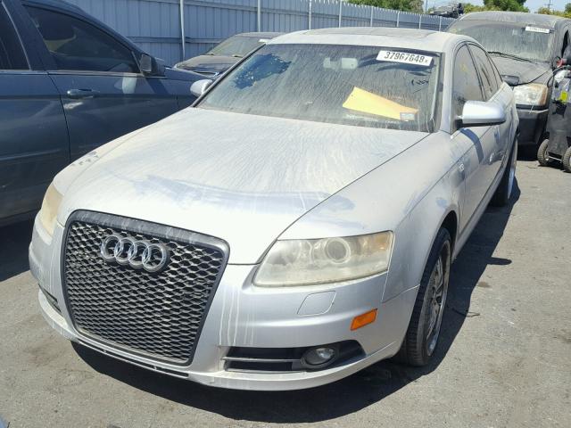 WAUAH74F88N119012 - 2008 AUDI A6 3.2 SILVER photo 2