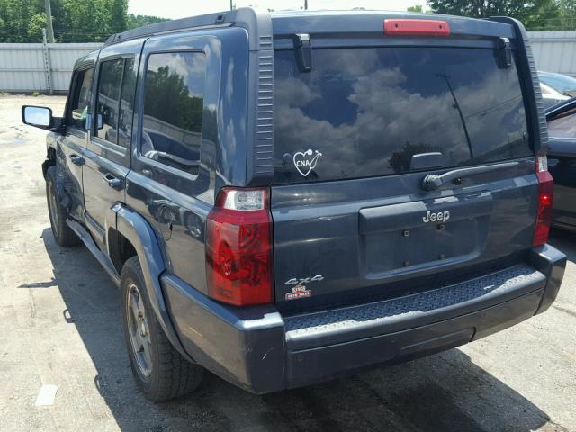 1J8HG48K88C105366 - 2008 JEEP COMMANDER GRAY photo 3