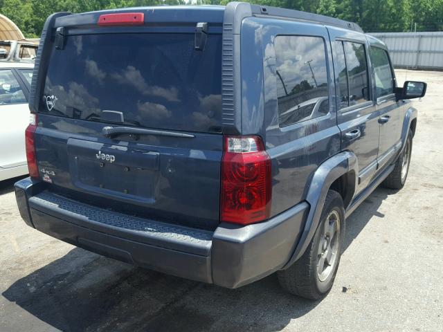 1J8HG48K88C105366 - 2008 JEEP COMMANDER GRAY photo 4