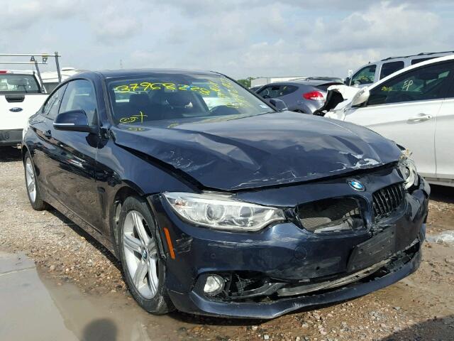 WBA3N7C50EK220679 - 2014 BMW 428 I BLUE photo 1