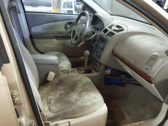 1G1ZT62874F199256 - 2004 CHEVROLET MALIBU MAX 金色 照片 5