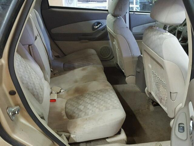 1G1ZT62874F199256 - 2004 CHEVROLET MALIBU MAX 金色 照片 6