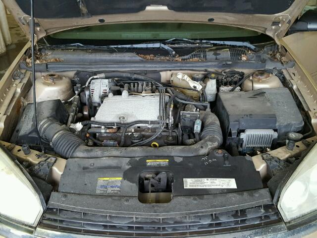 1G1ZT62874F199256 - 2004 CHEVROLET MALIBU MAX 金色 照片 7
