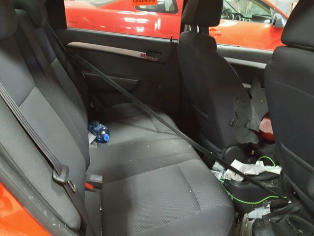 KL1TD5DEXAB082546 - 2010 CHEVROLET AVEO LS RED photo 6