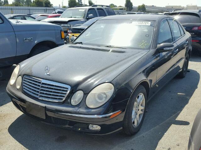 WDBUF65J93A294063 - 2003 MERCEDES-BENZ E 320 BLACK photo 2