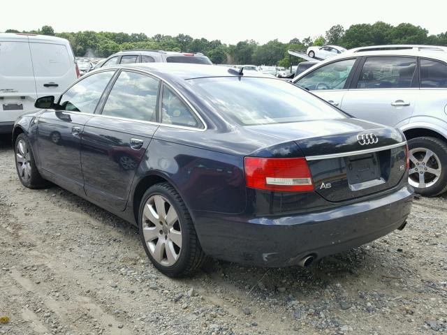 WAUDL74F96N023267 - 2006 AUDI A6 4.2 QUA BLUE photo 3