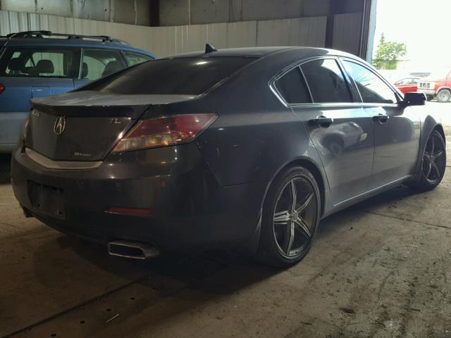 19UUA9F59CA005722 - 2012 ACURA TL BLACK photo 4