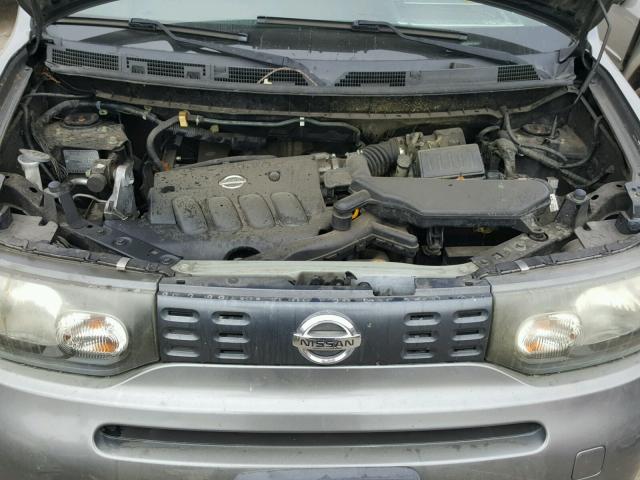 JN8AZ2KR7AT154775 - 2010 NISSAN CUBE BASE GRAY photo 7