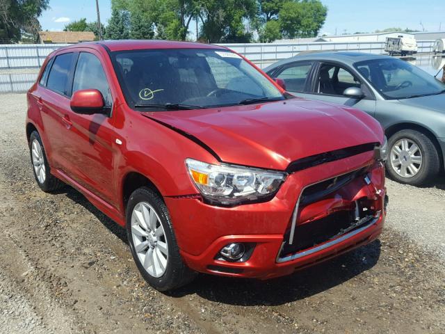 JA4AP4AU2BZ022325 - 2011 MITSUBISHI OUTLANDER RED photo 1